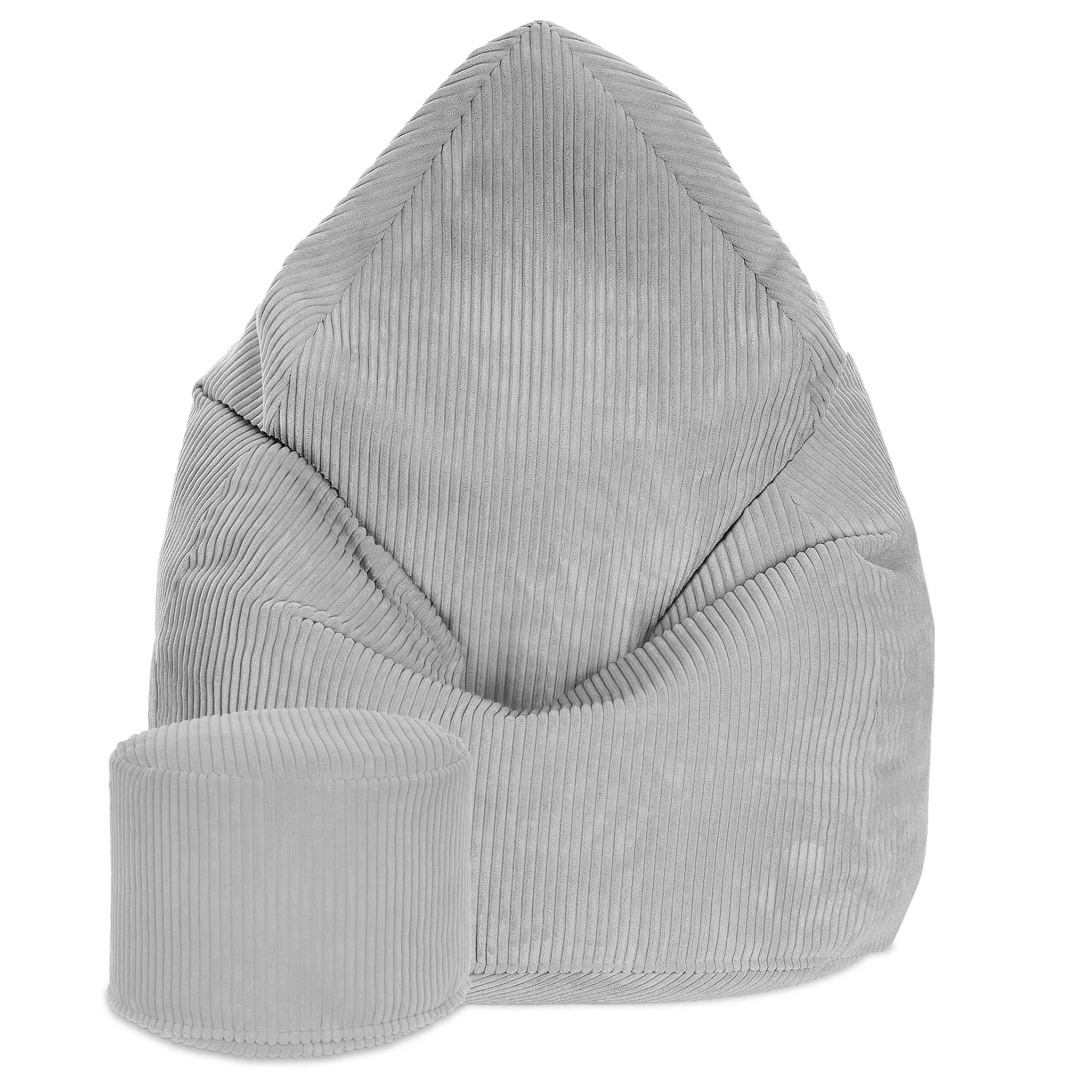 Puf okrągły podnóżek Lincoln Cool Gray-M
