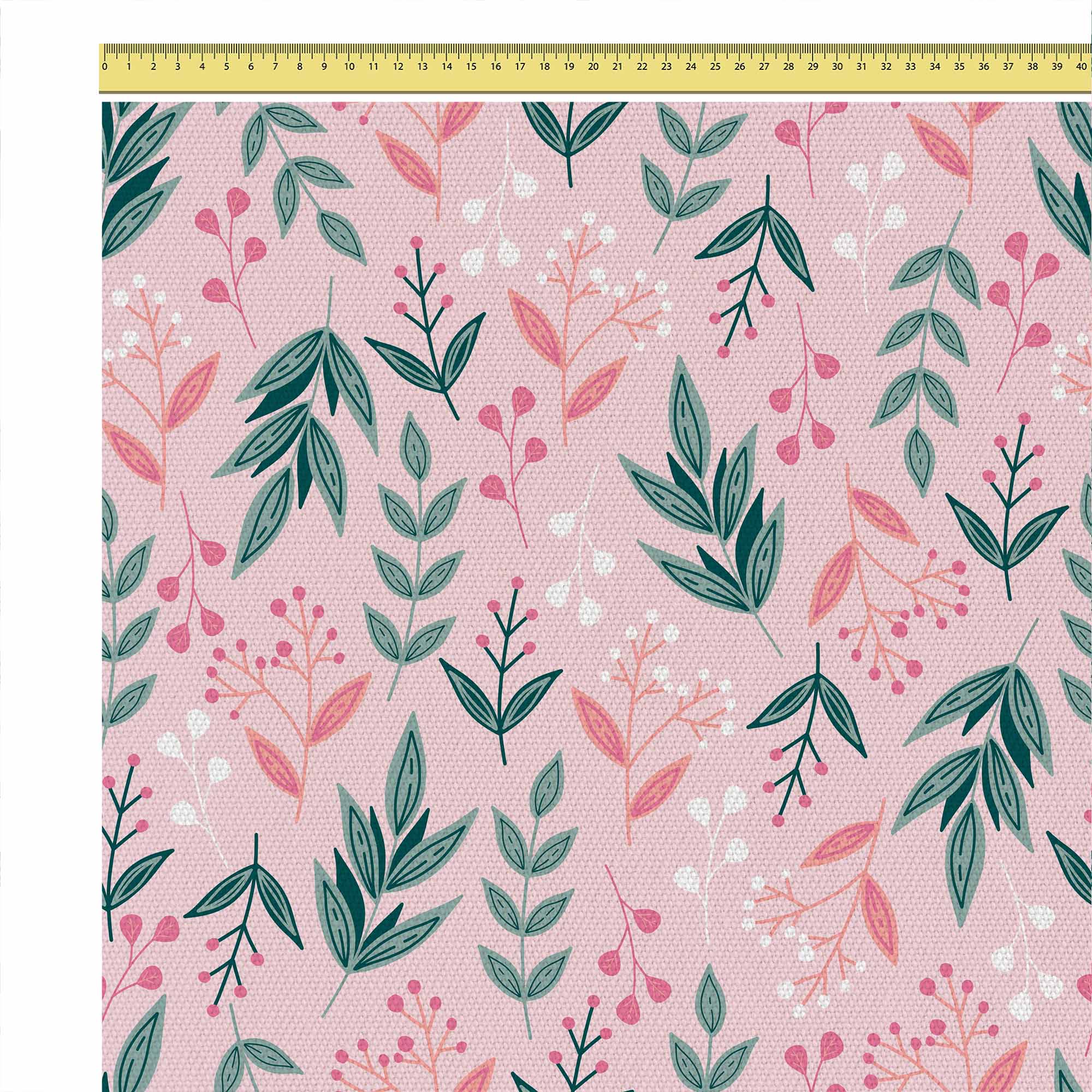 Sweet Leaves Pattern Panama