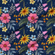 Frühlingsblumen-Tischdeckenstoff