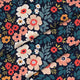 Colorful Flowers-Velvet
