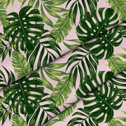 Tropical Jungle Leave-Velvet