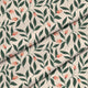 Pink Berries Pattern-Mikrofibra Płaska