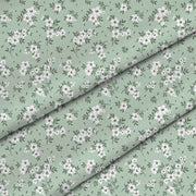 Tiny White Flowers Meadow