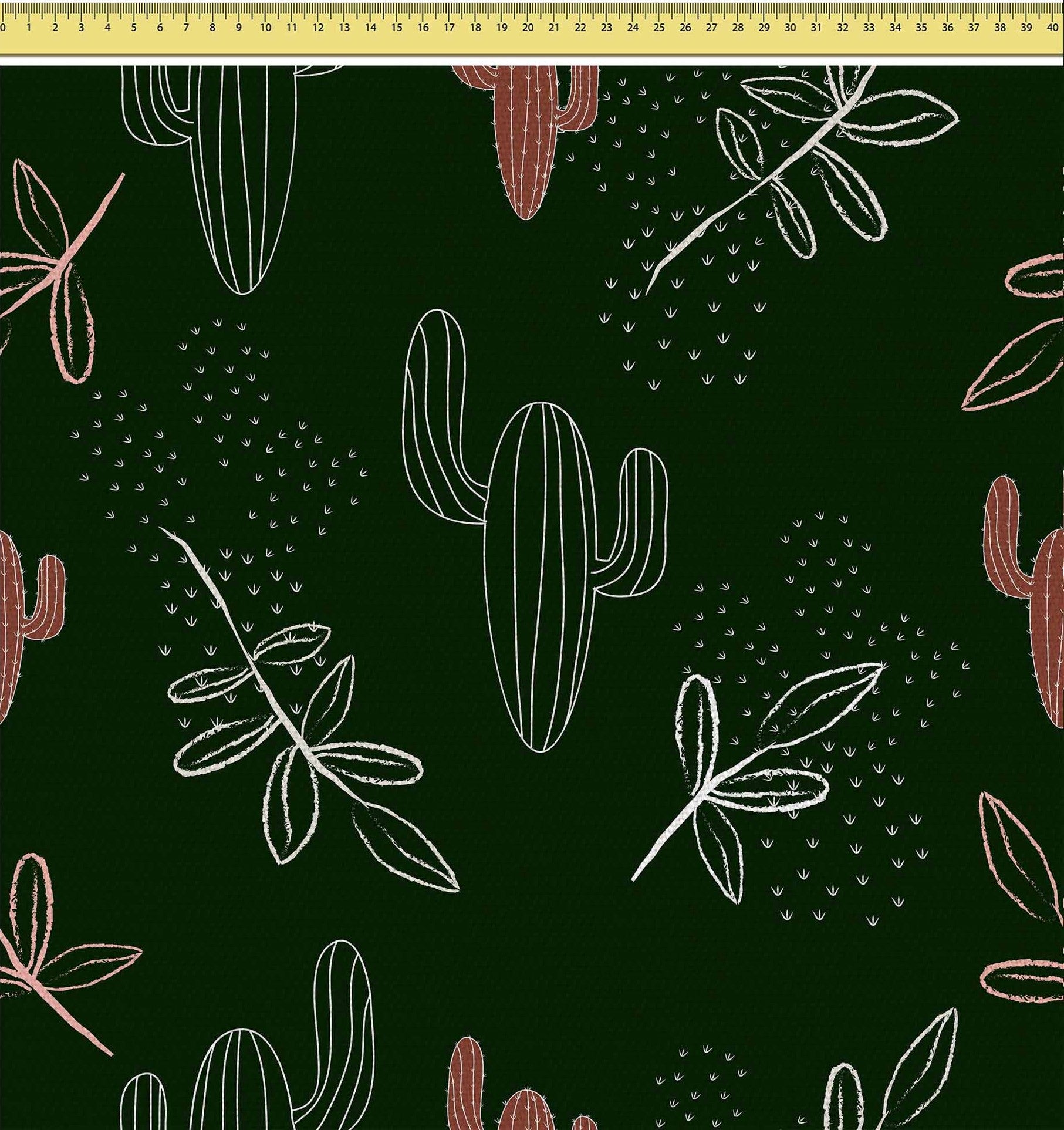 Cactus Doodles-Velvet