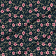 Romantische Blumen-Velvet