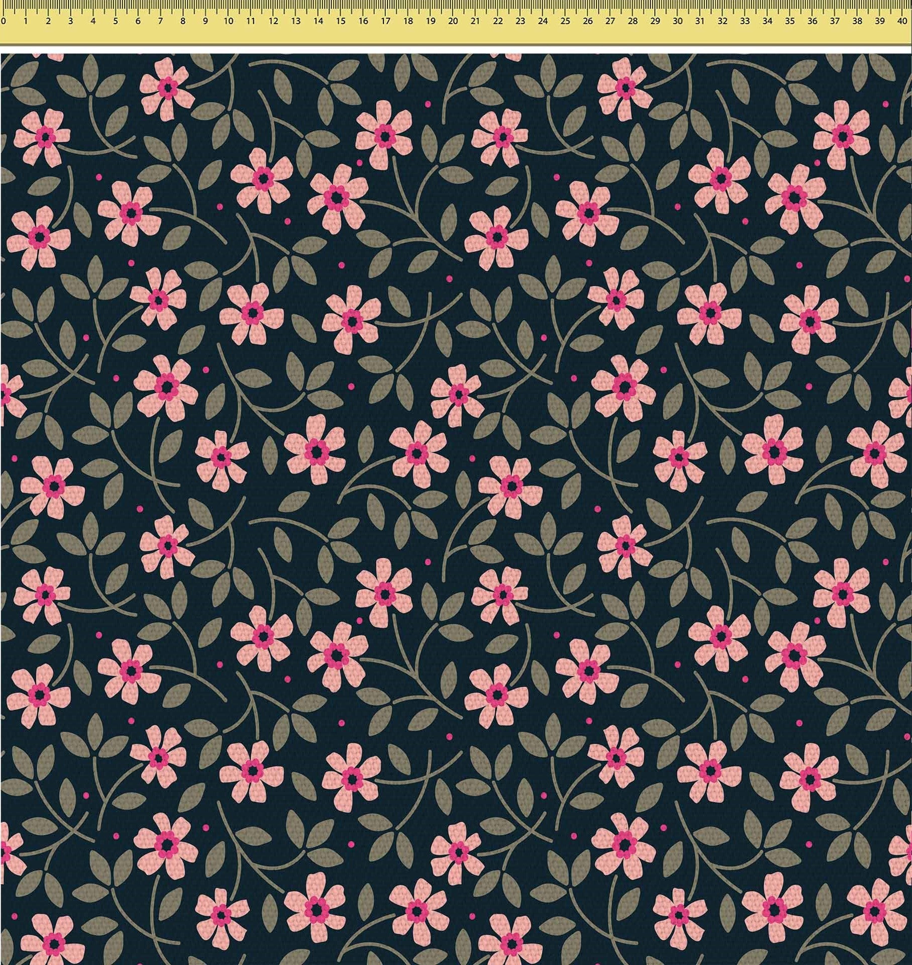 Romantic Flowers-Flat Microfiber