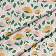 Flowers Market Tablecloth Fabric