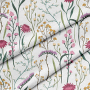 Getrocknete Blumen Mikrofaser Flach
