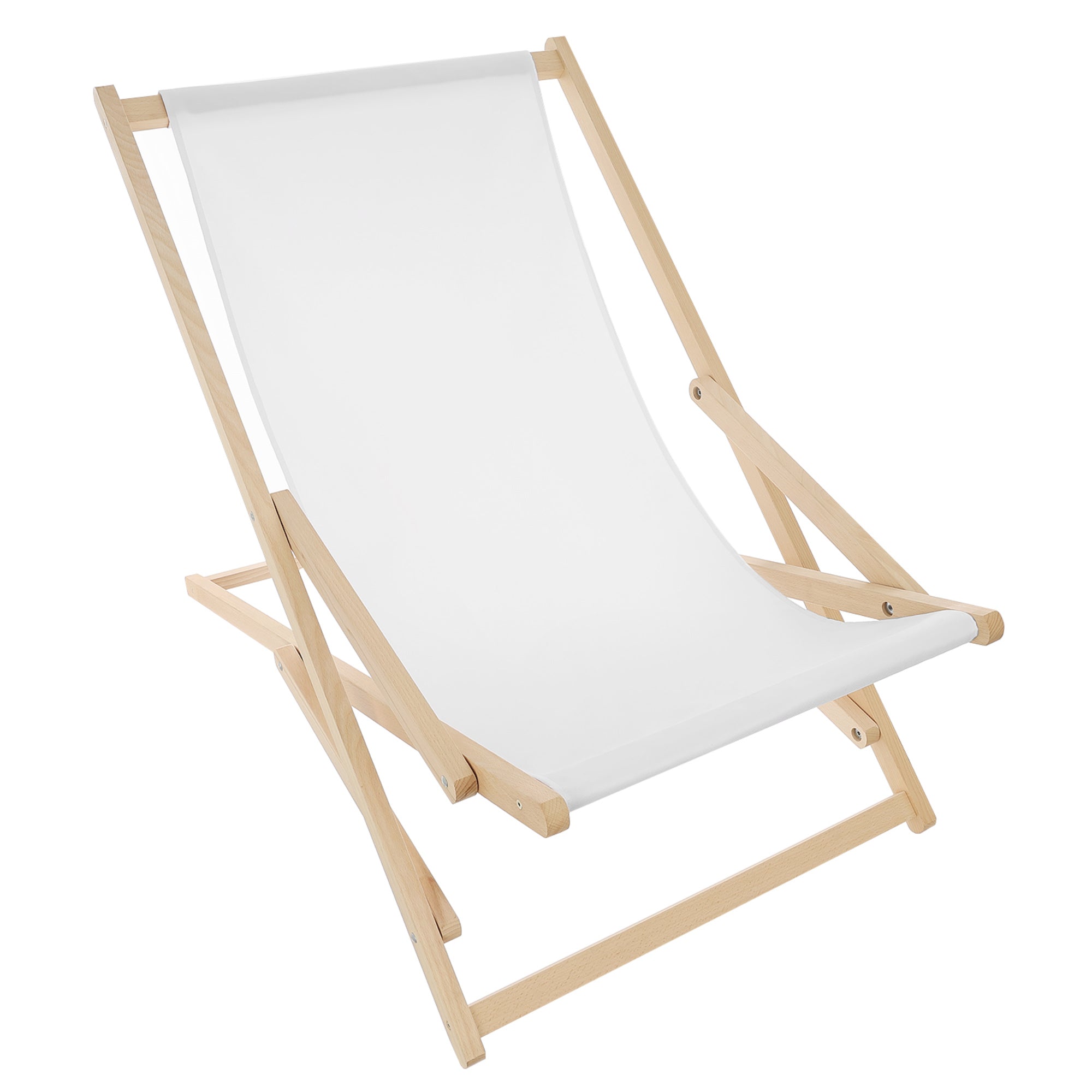 Leżak Bujany White