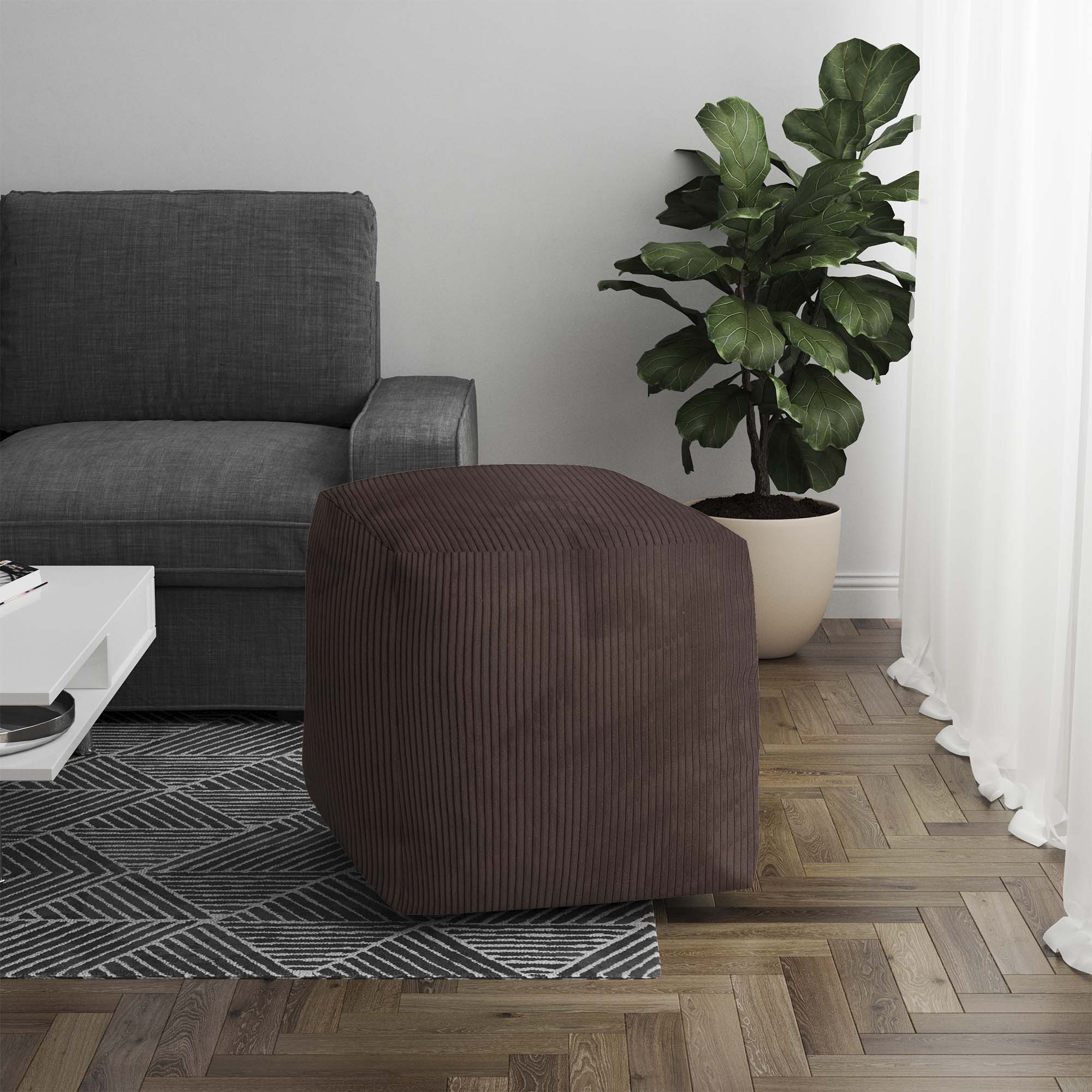 Puf Cube Dark Chocolate
