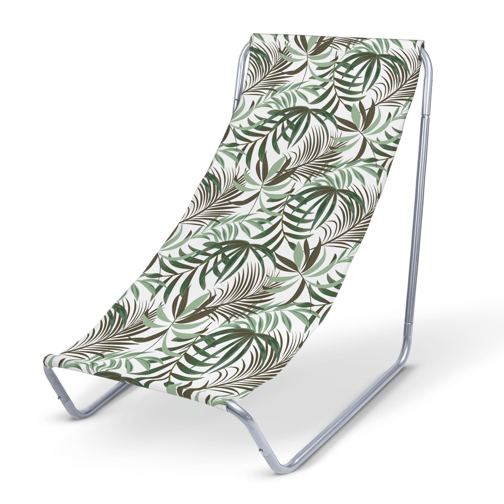 Leżak metalowy Green Tropical