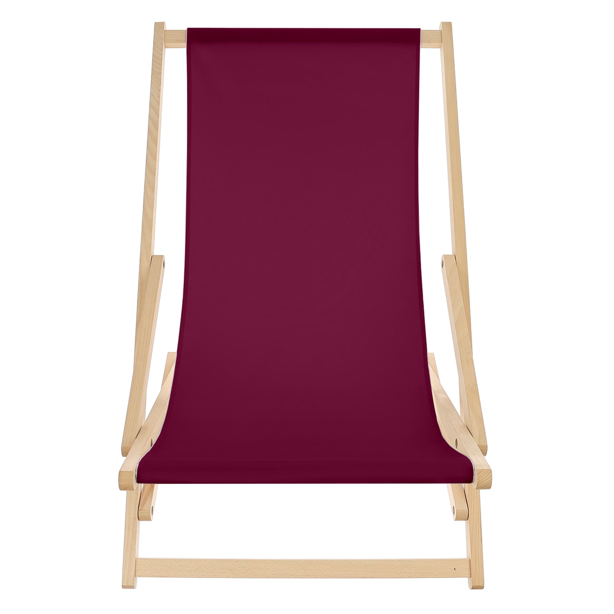 Leżak Bujany Burgundy