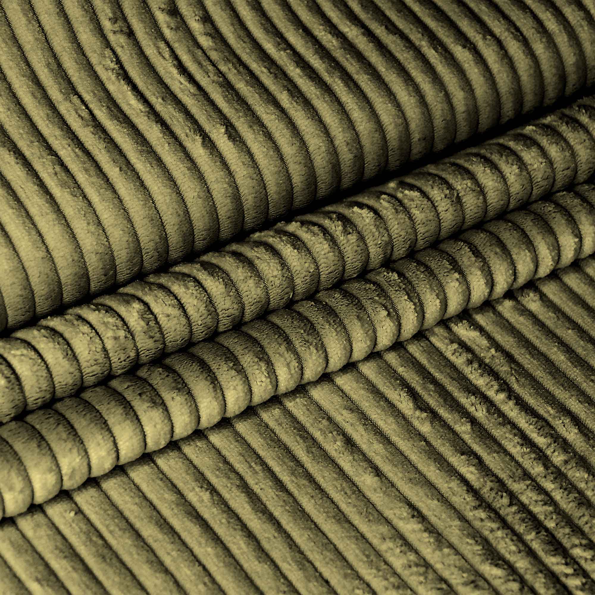 Puf Paradise z Podnóżkiem Dark Olive-M