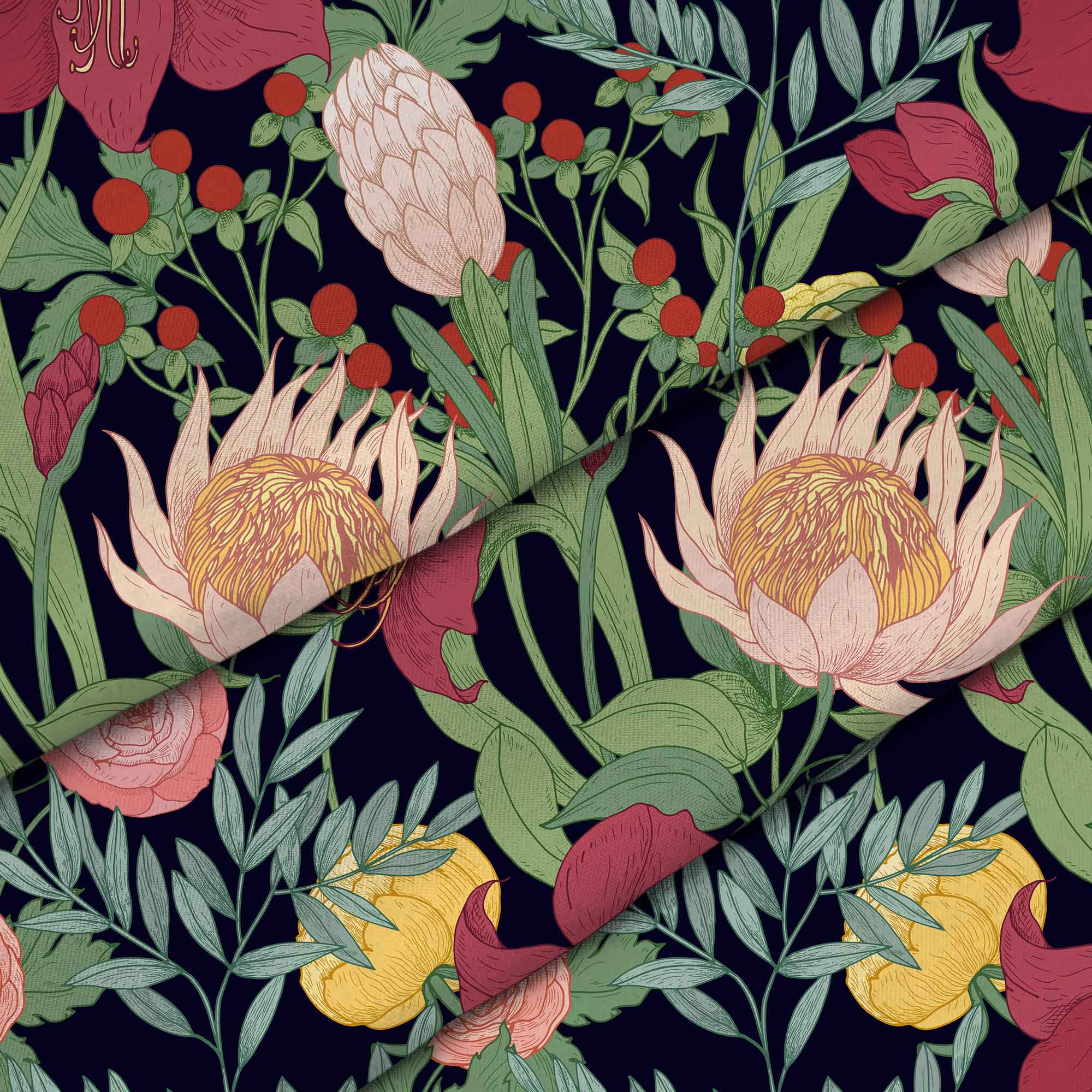 Protea Blühende Blumen
