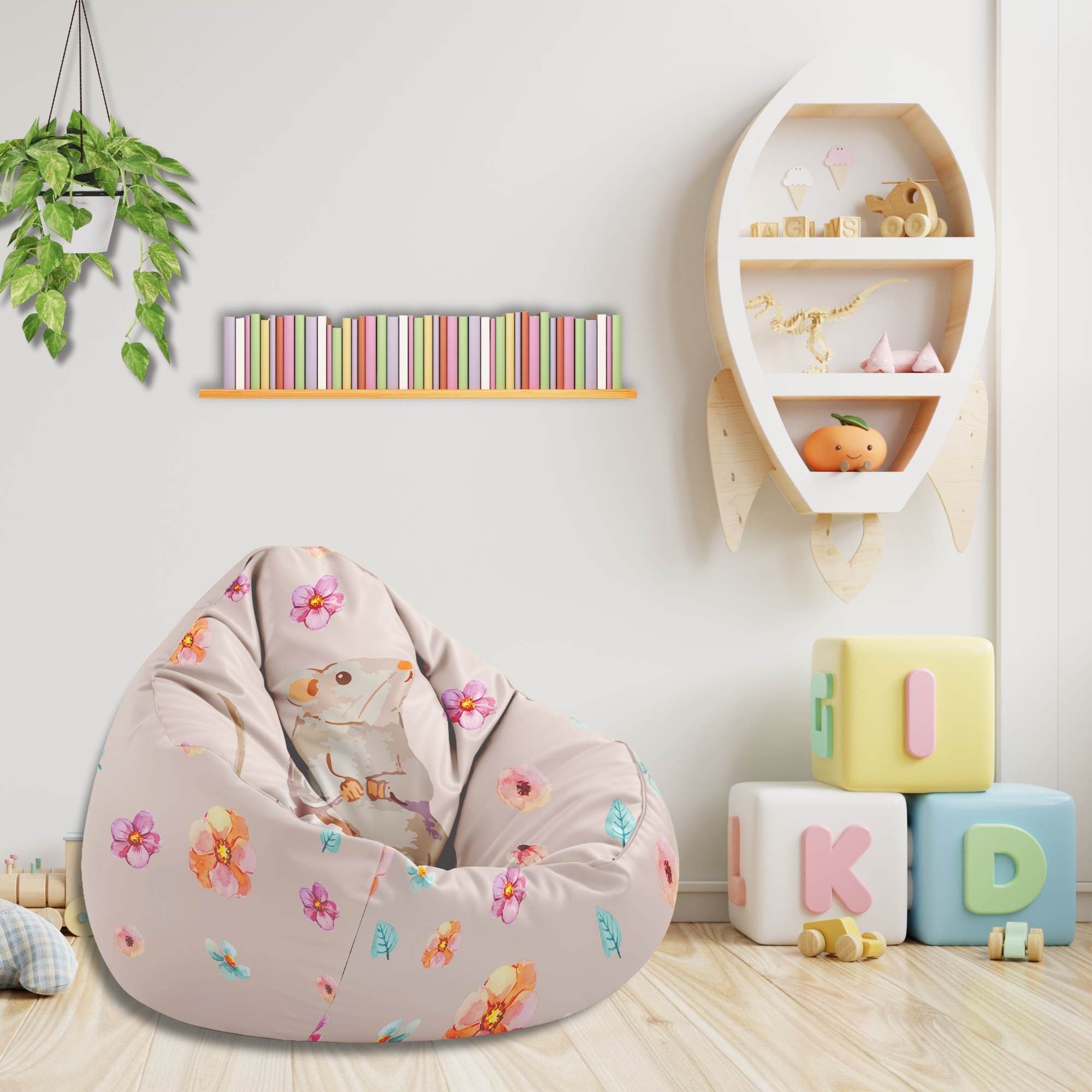 Puf Paradise Gray Mouse