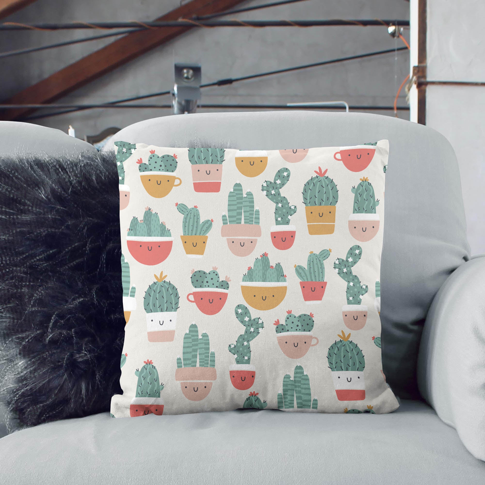 Plants Pots-Tkanina Obrusowa