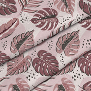 Pink Exotic Leaves-Oxford