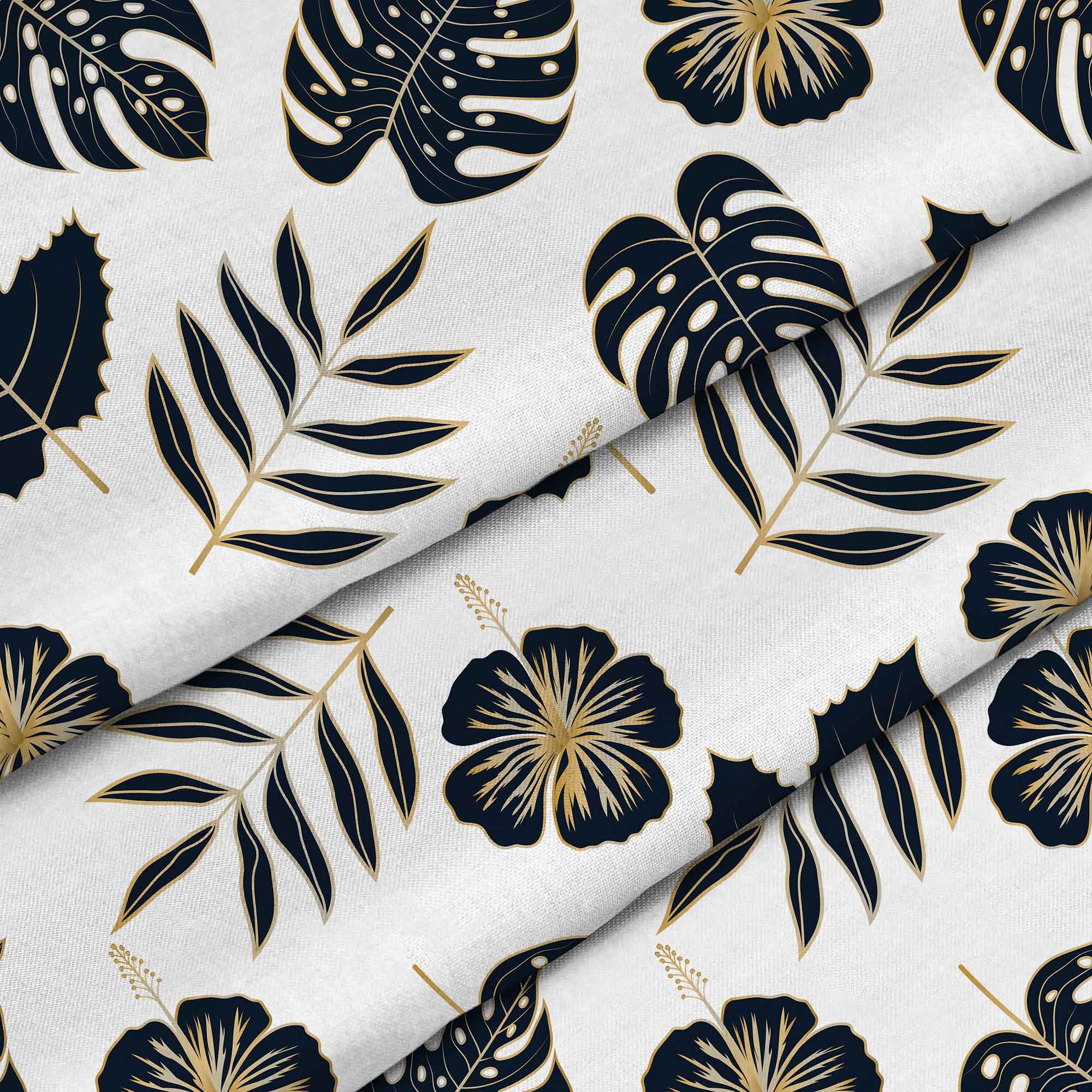 Black and Gold Leaves