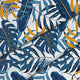 Blue Gold Leaves-Oxford