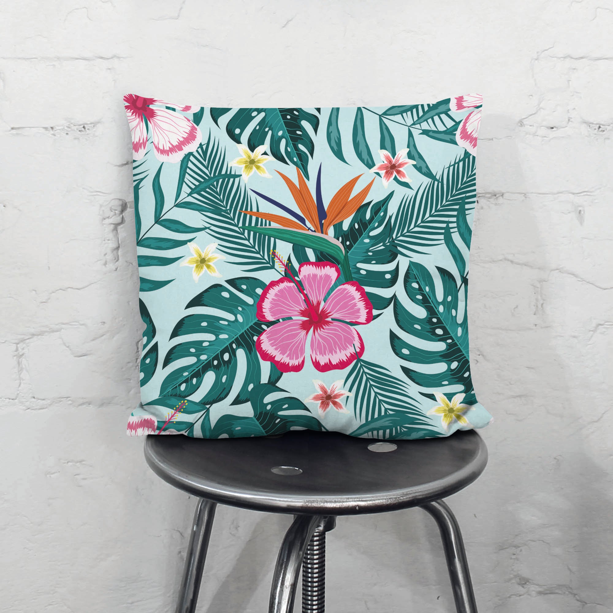 Neon Exotic Flowers