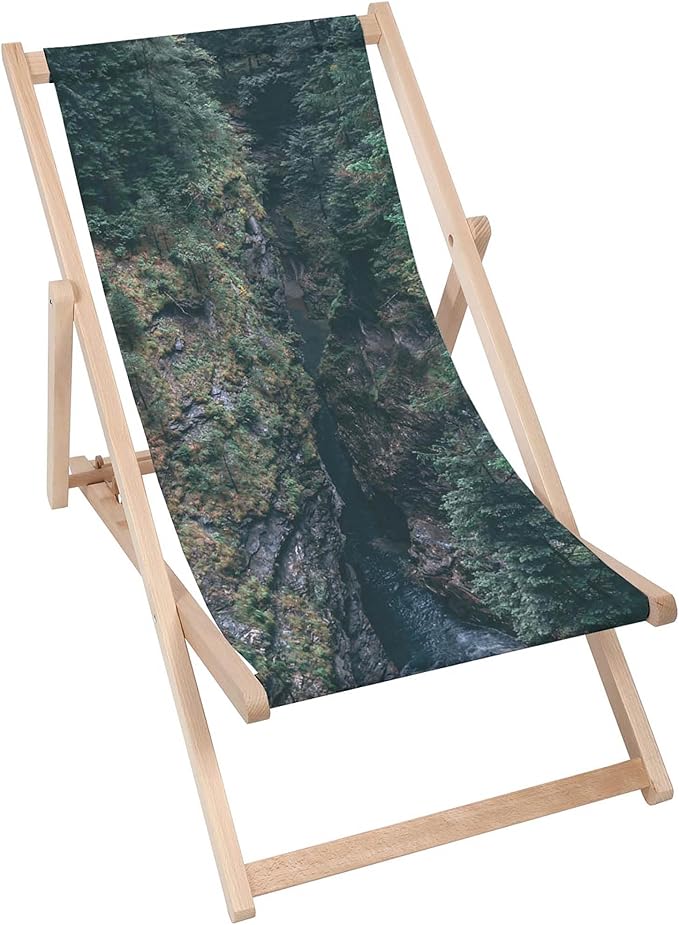Leżak drewniany Waterfall