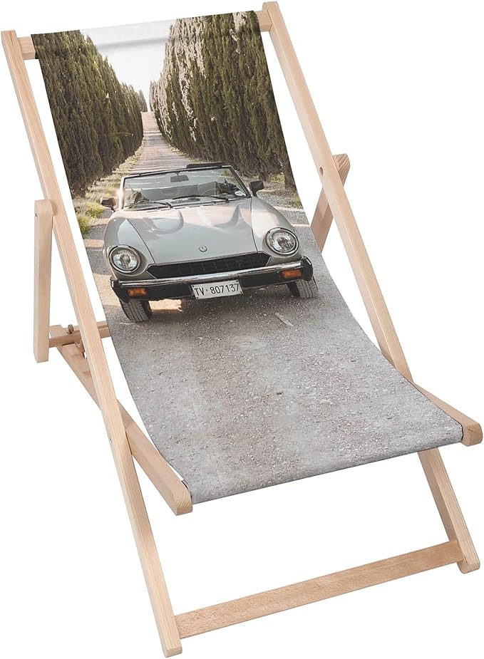 Dřevěné lehátko Retro Roadster