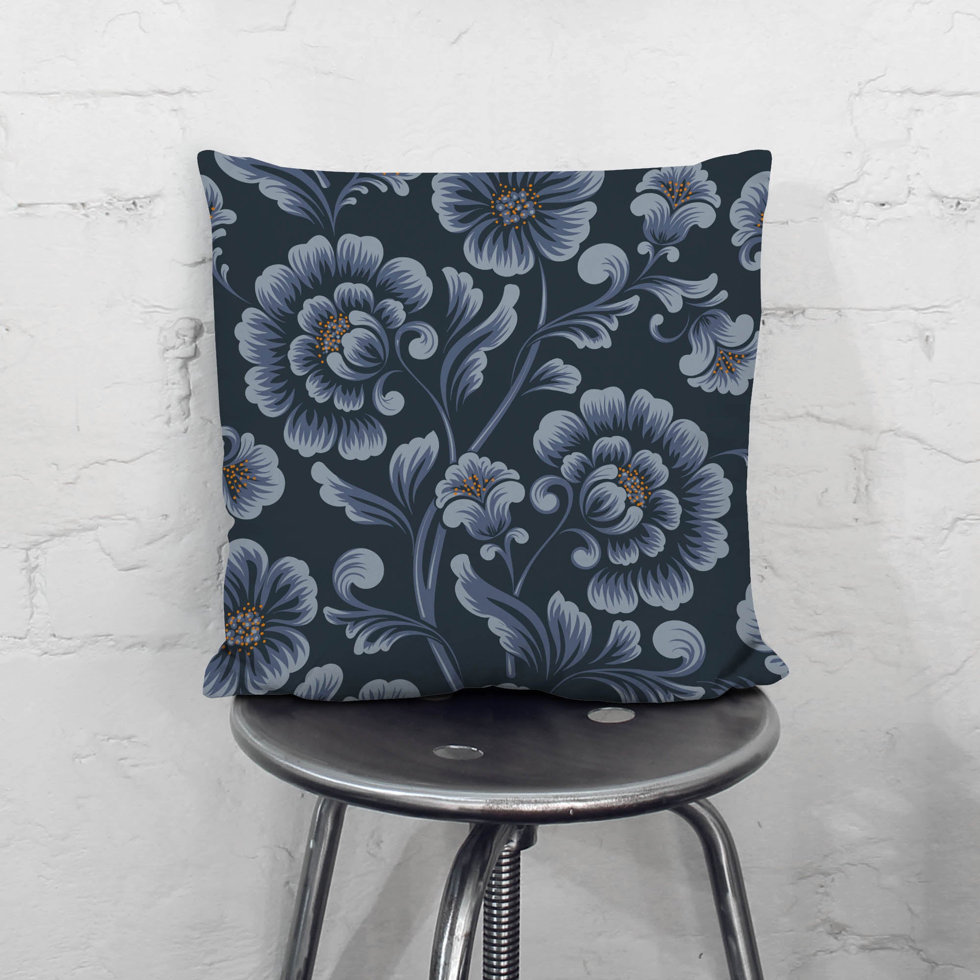 Dark Blue Flowers