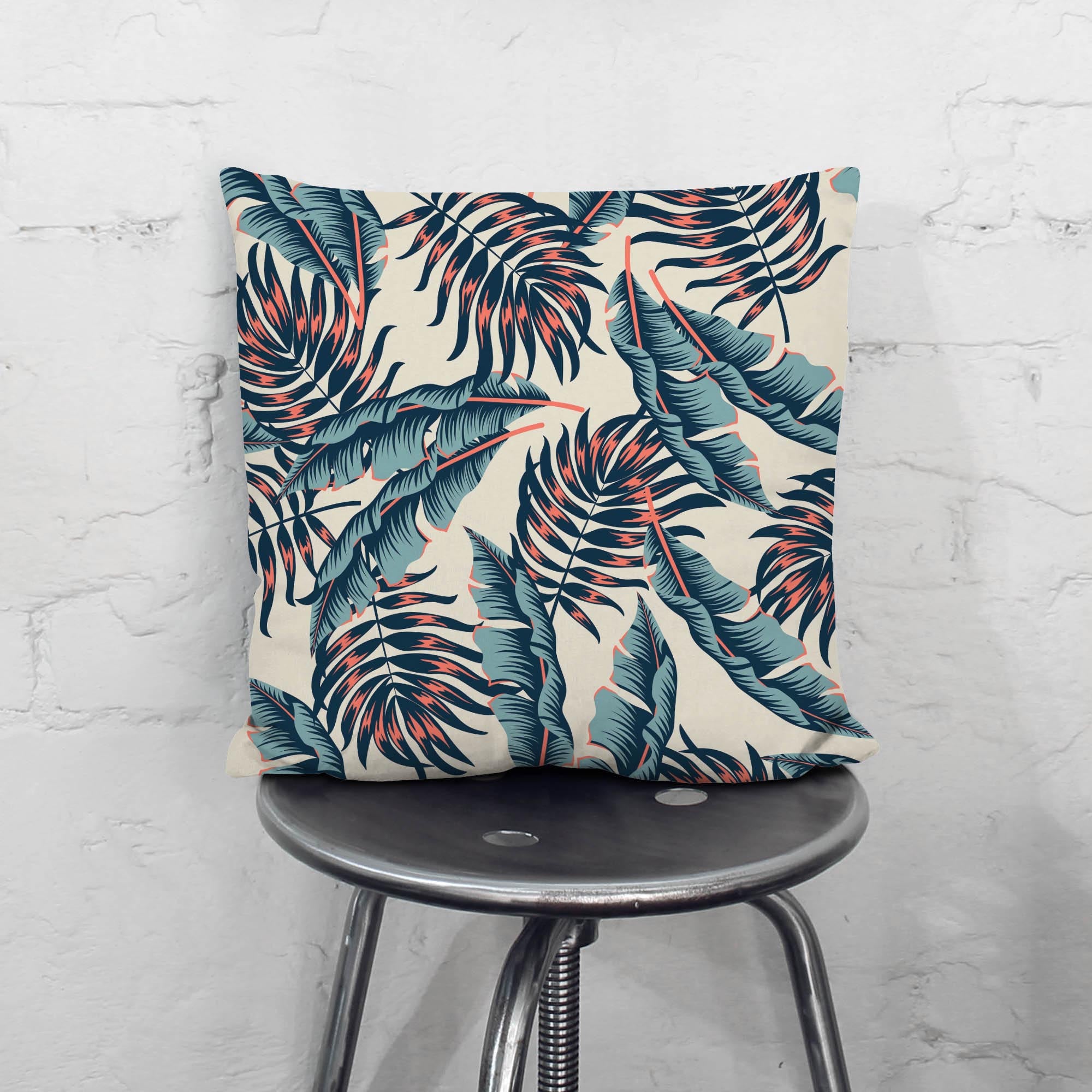 Tropical Beige Leaves