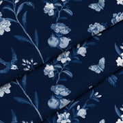 Blue Botanical-Mikrofibra Płaska