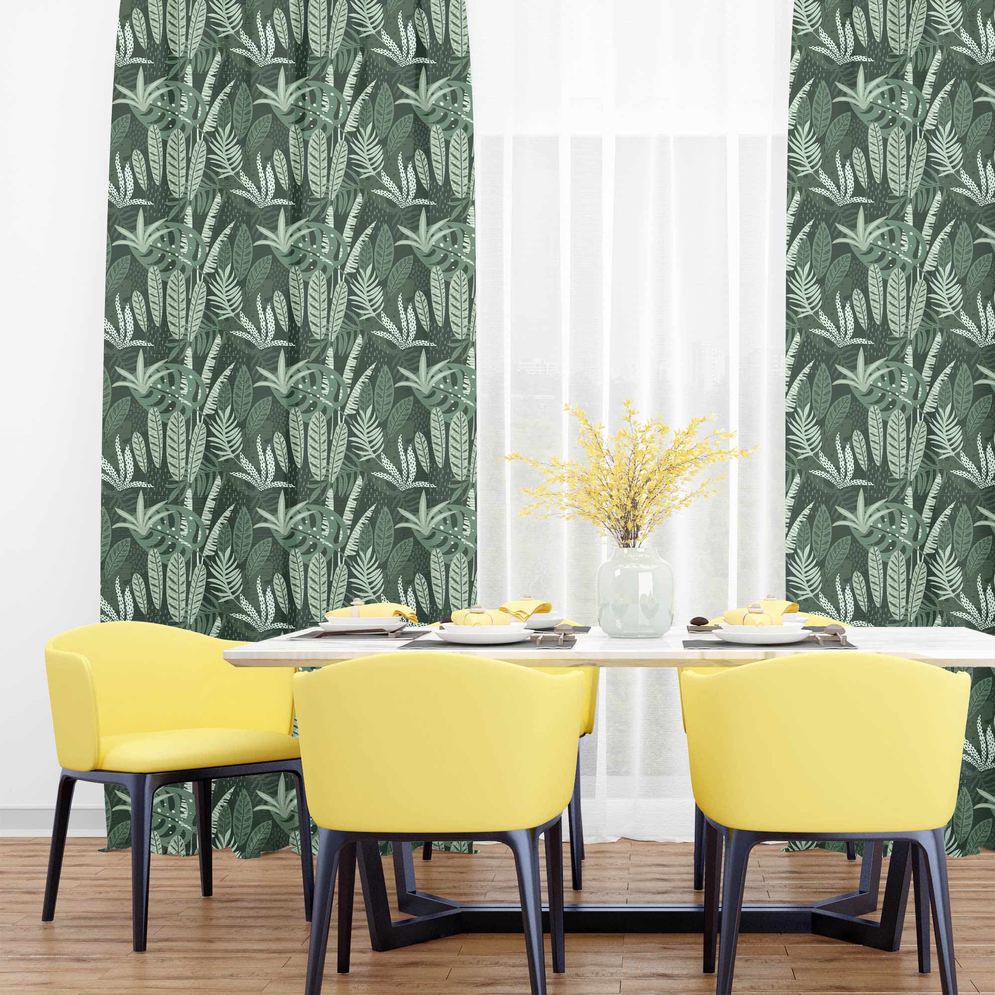 Tropical Green Jungle-Oxford