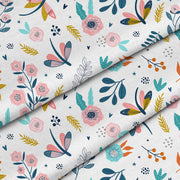 Living in the Flowers-Tablecloth Fabric