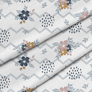 Chevron and Flowers-Oxford