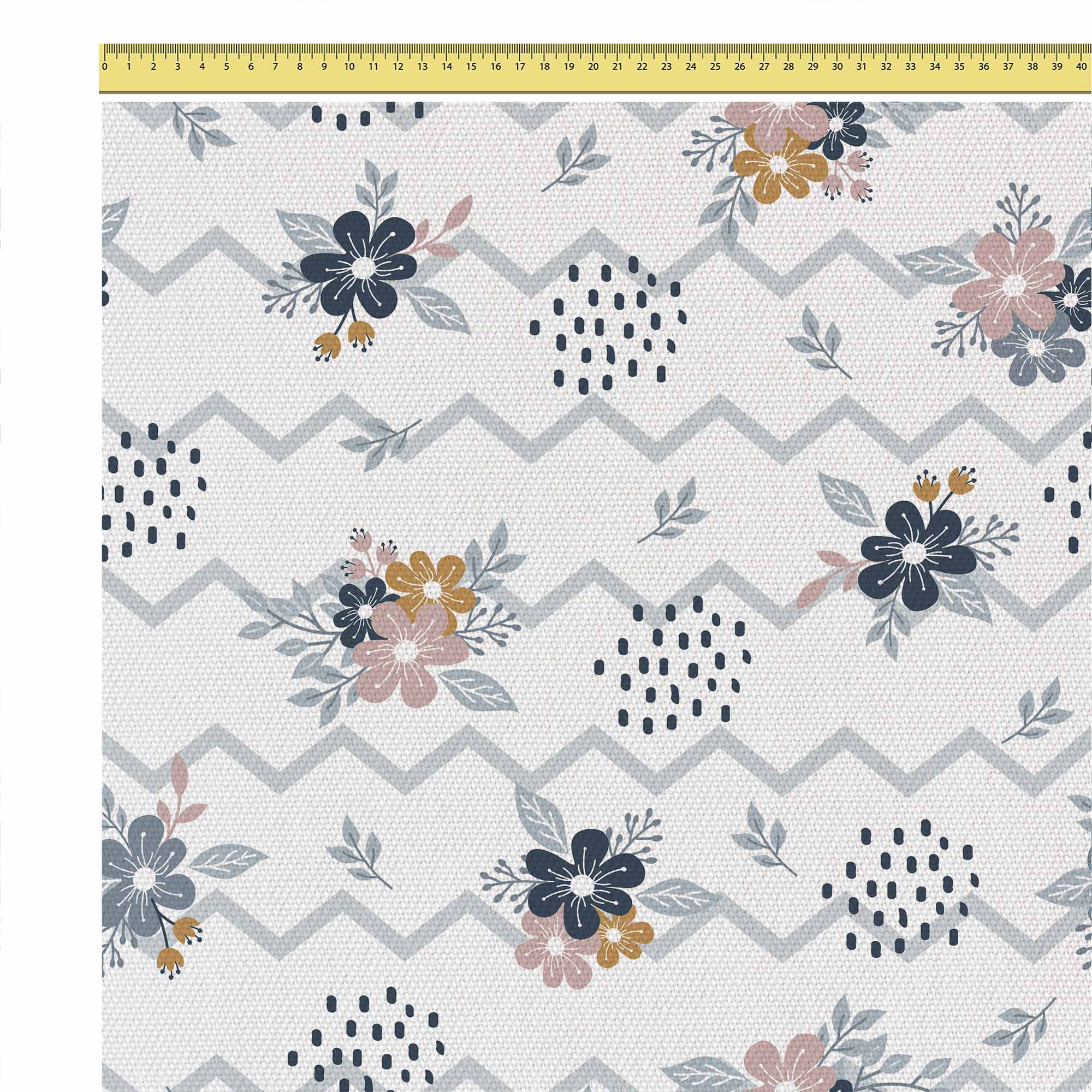 Chevron and Flowers-Panama