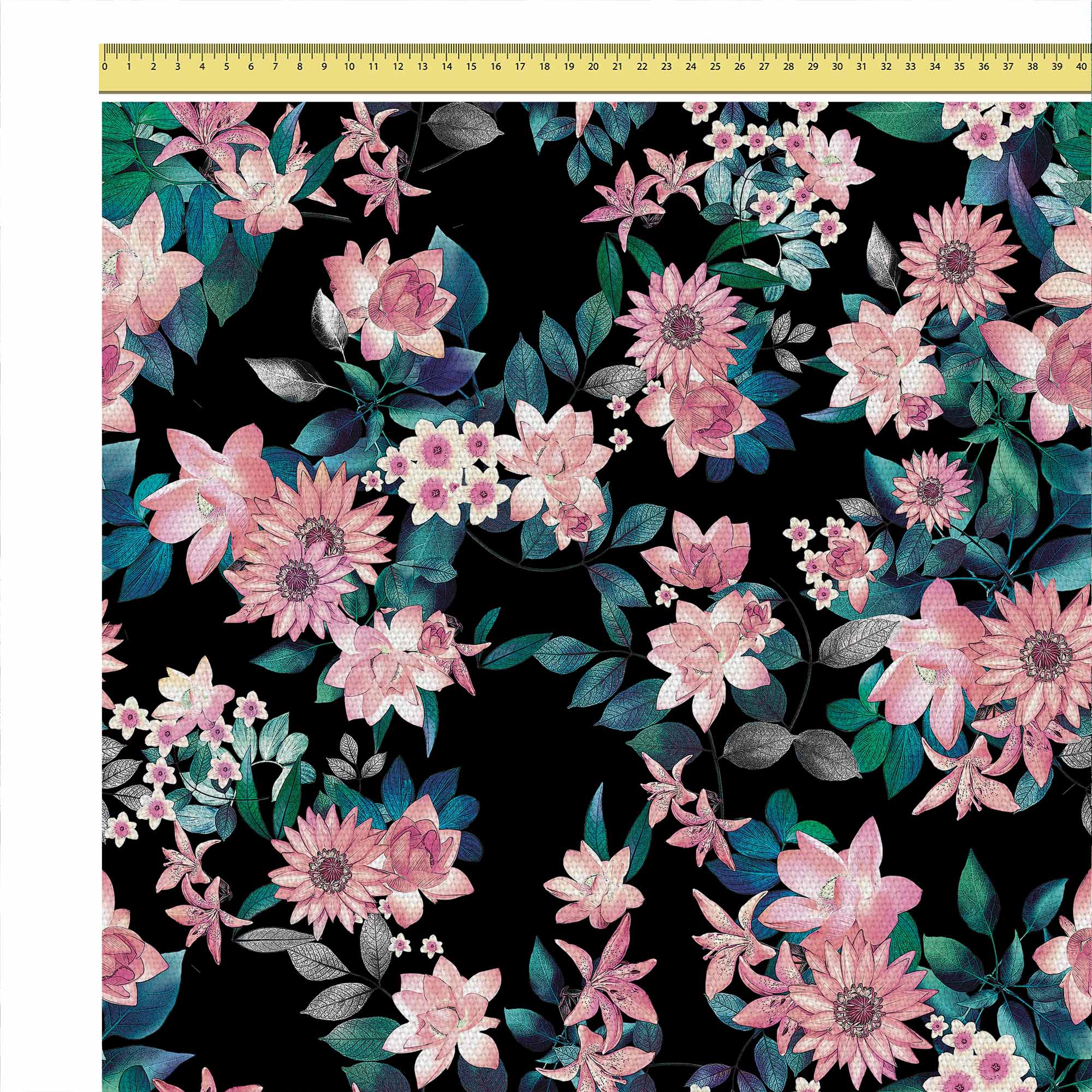 Dark Botanic Pink-Panama