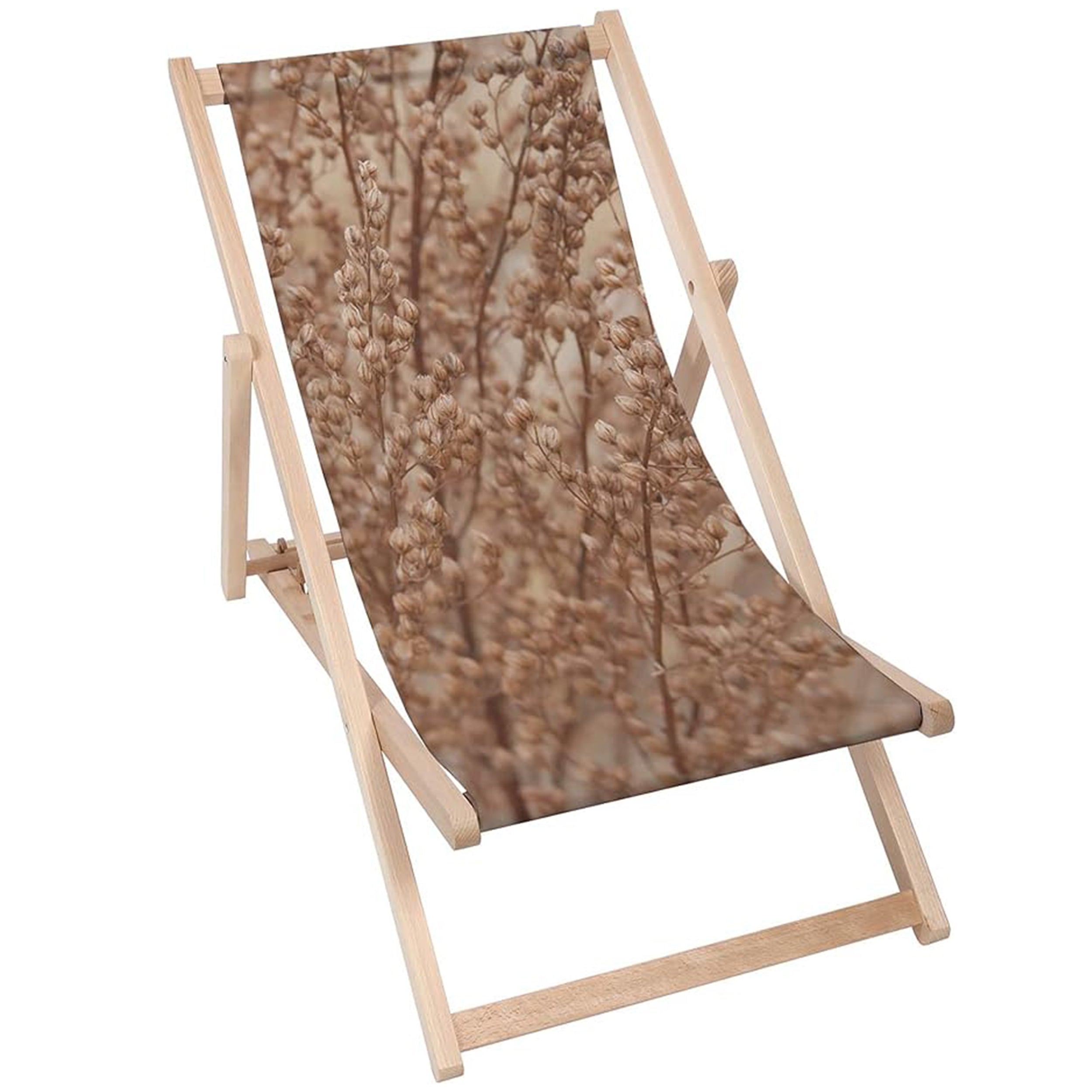 Leżak drewniany Brown Boho