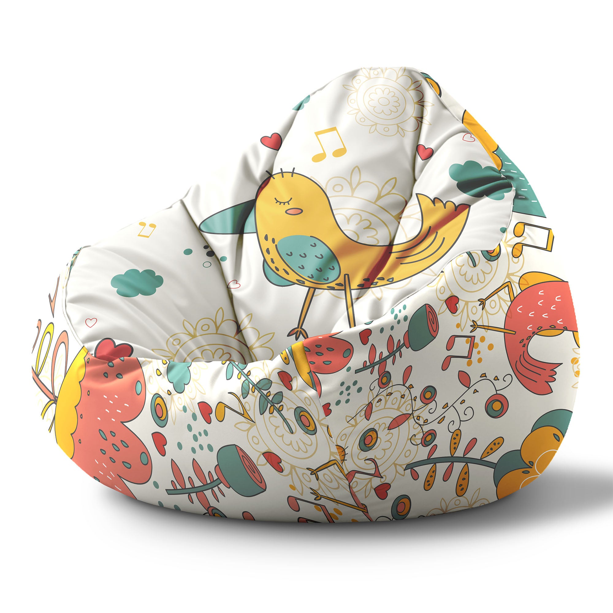 Puf Paradise Happy Yellow Bird