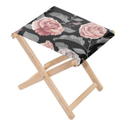 Krzesełko Dark Vintage Floral