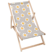 Holzliegestuhl Daisies-M