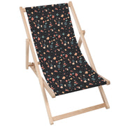 Dřevěné lehátko Dark Terrazzo-M