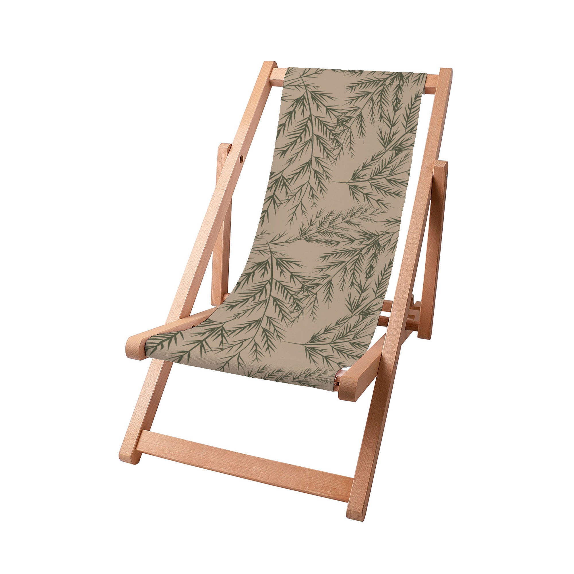 Leżak drewniany Decorative Branches-S