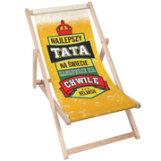 Wooden Deck Chair Best Dad