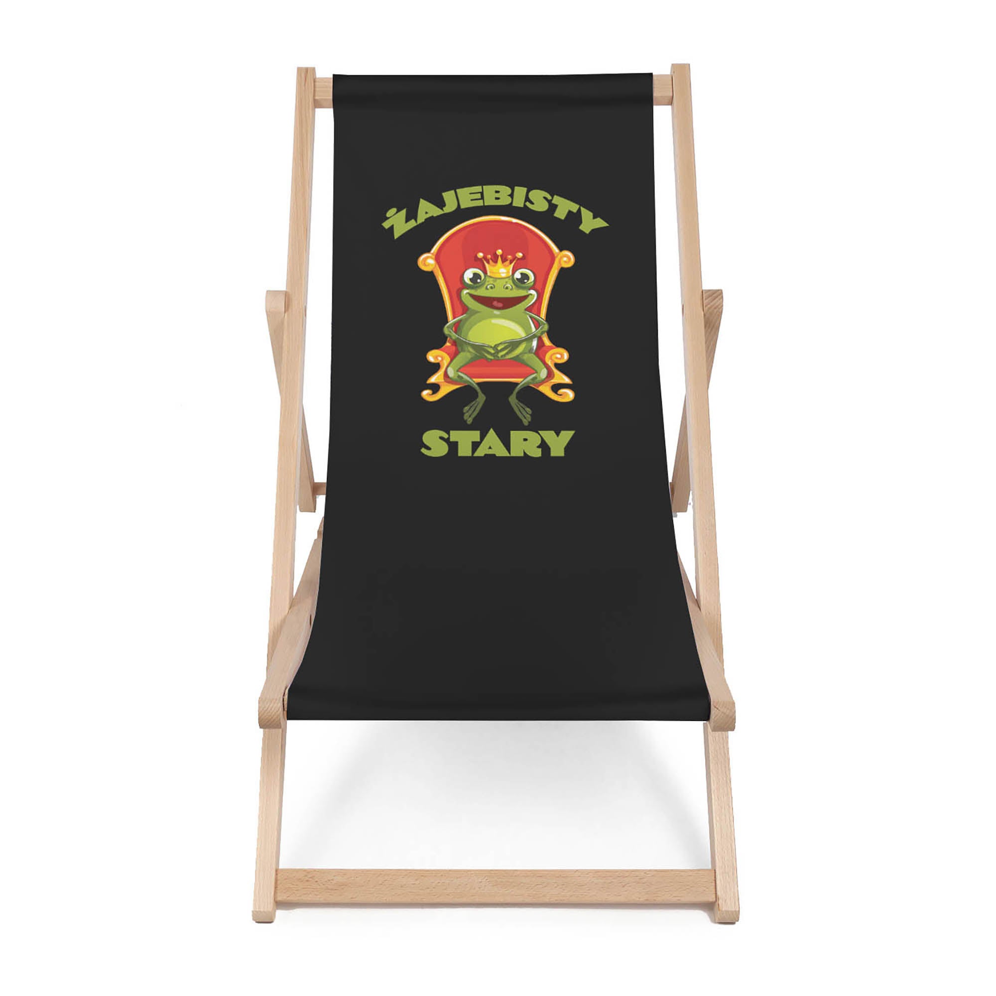Leżak drewniany Żajebisty Stary