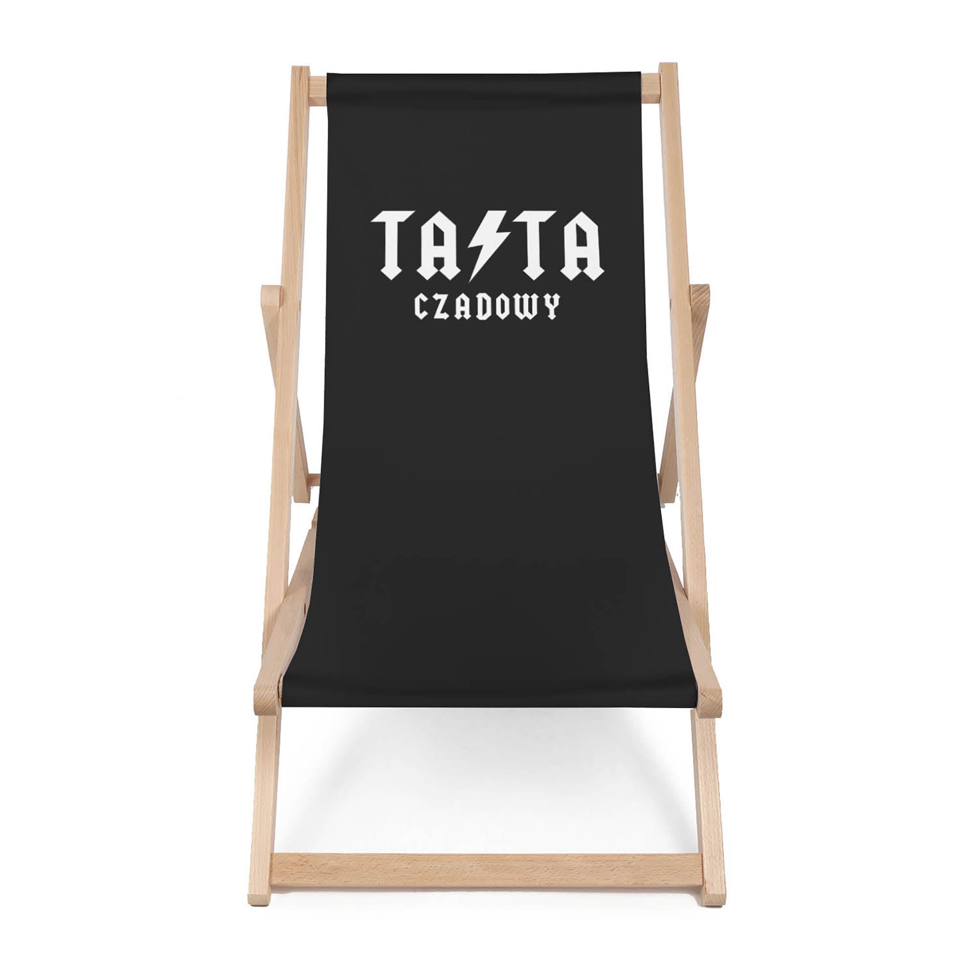 Leżak drewniany Tata Czadowy