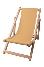 Holzliegestuhl Basic-S-BEIGE