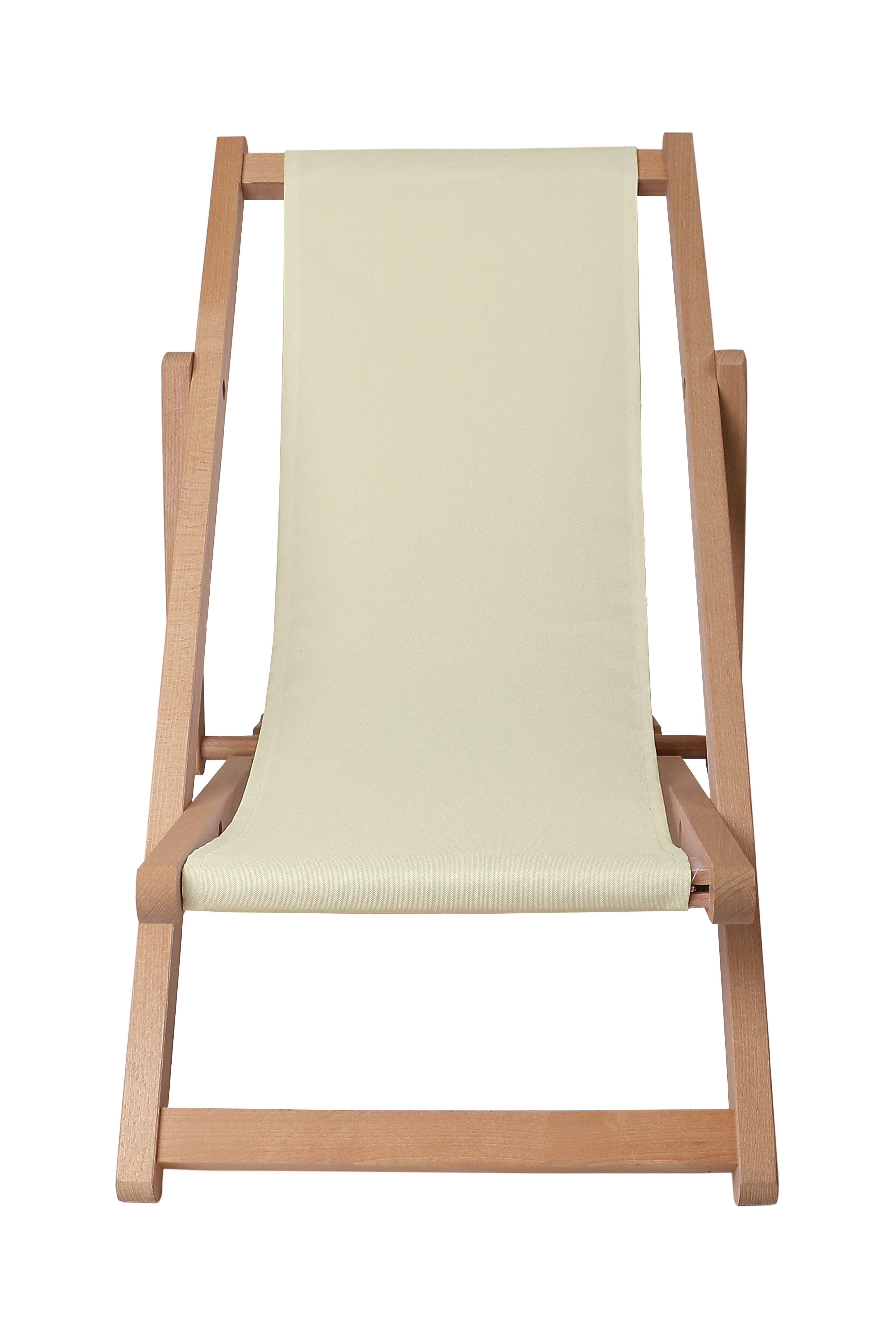 Drevené ležadlo Basic-S-CREME