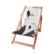 Holzliegestuhl Black Balloon-S