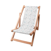 Wooden deck chair Dancing Ponies