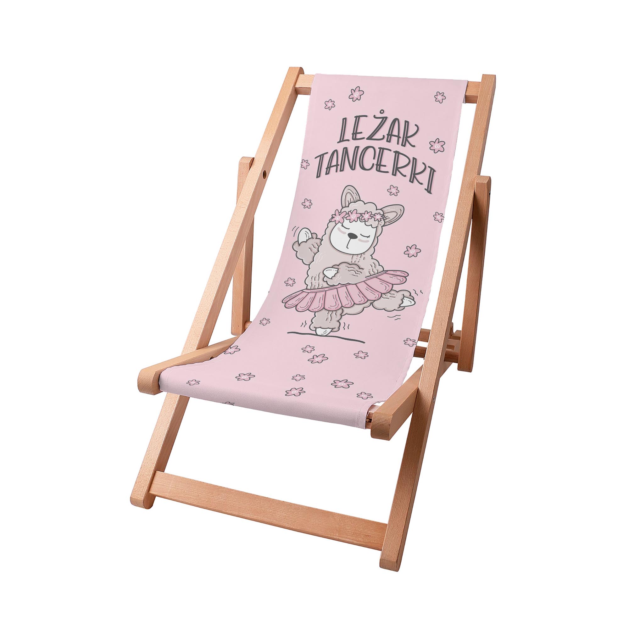 Drevené lehátko pre tanečníčku