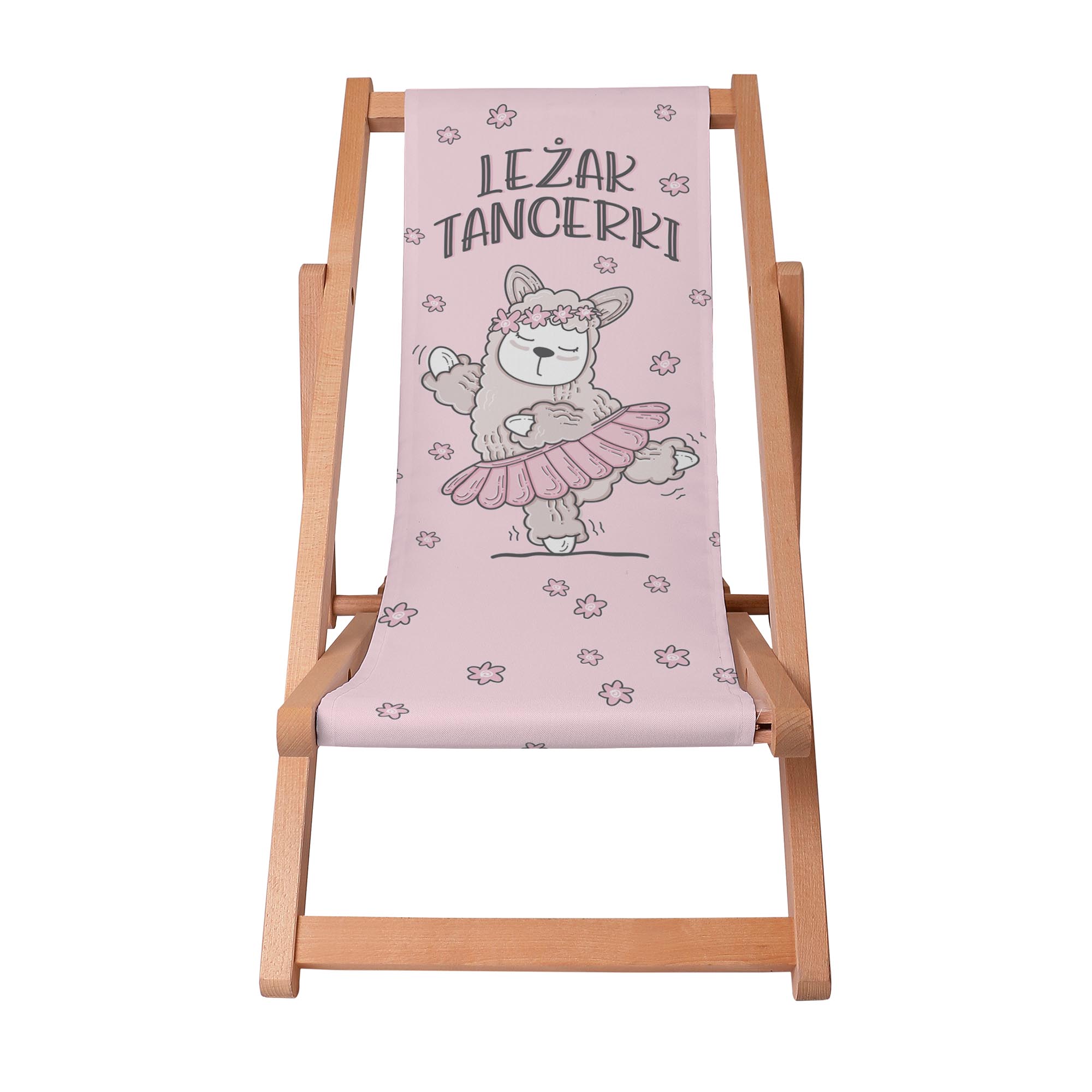 Drevené lehátko pre tanečníčku