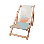 Leżak drewniany Orange Ship-S